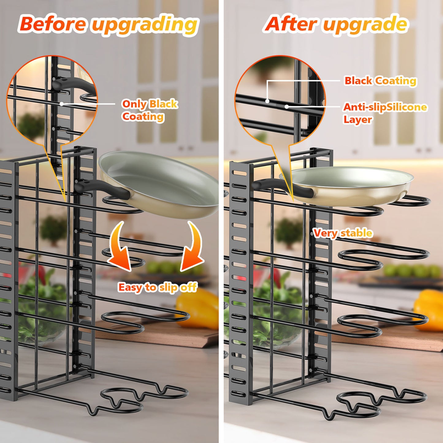 Pot and pan organizer