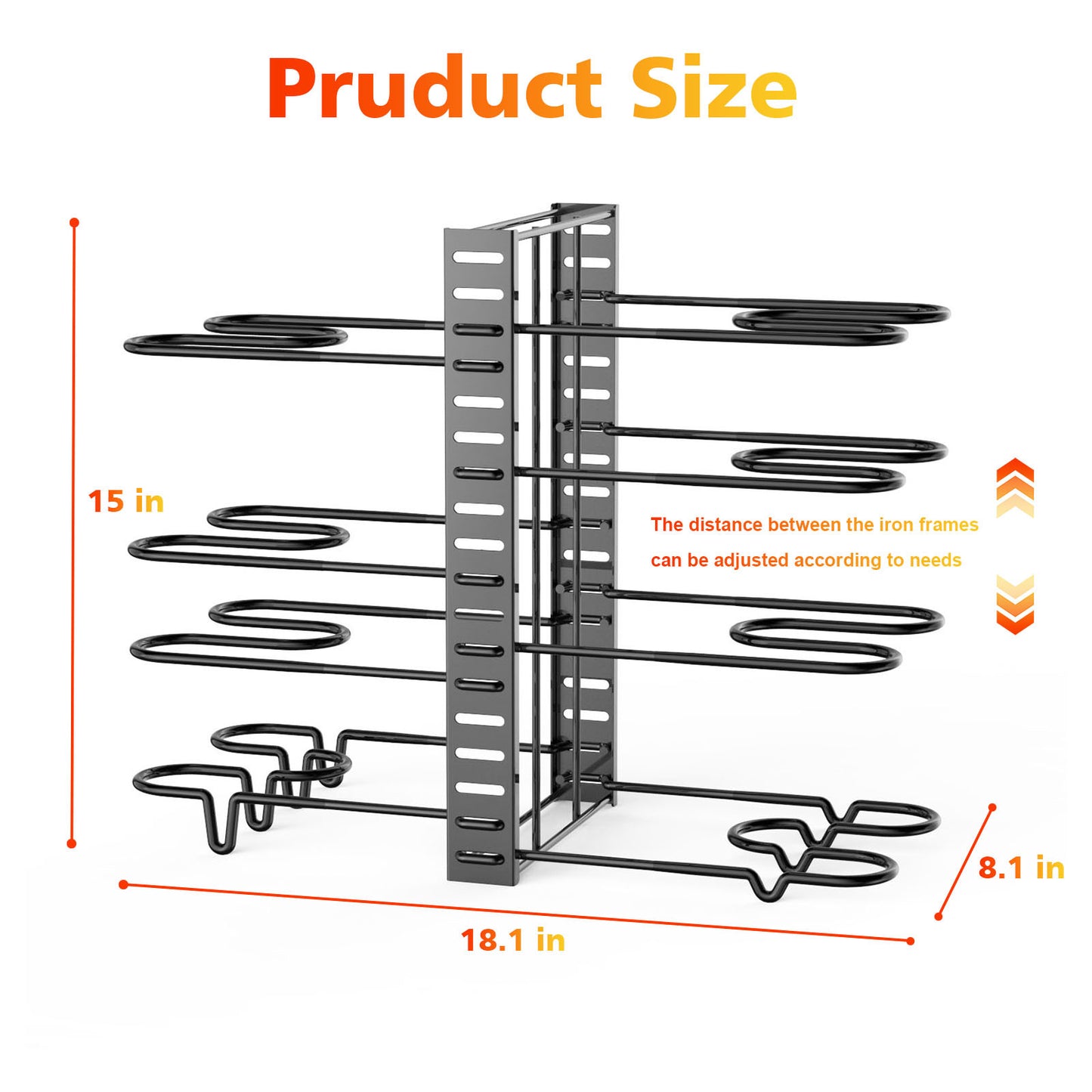 Pot and pan organizer