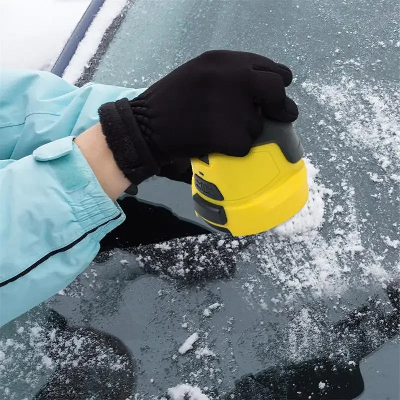 Cordless electric ice scraper/snow scraper with long battery life 