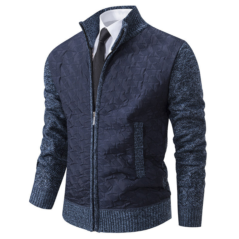 Trendy Long Sleeve Slim Fit Jackets with Stand Collar - Perfect for Autumn/Winter