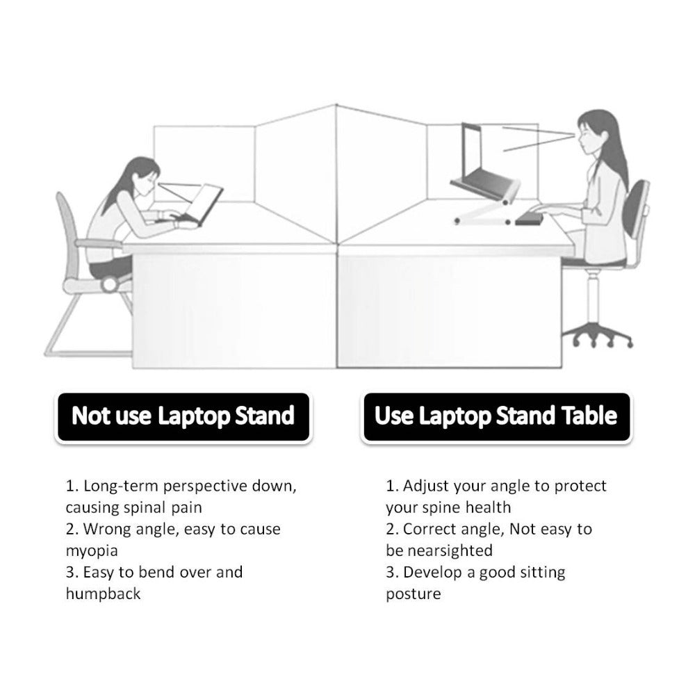 Collapsible laptop stand and tablet holder 