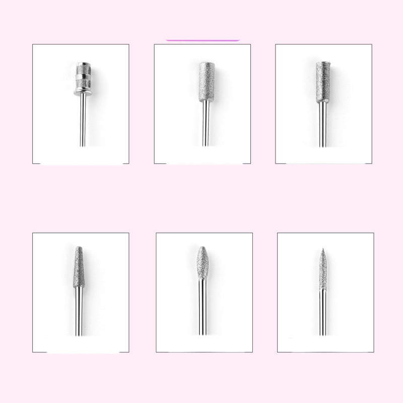 Nail drills for removing nails