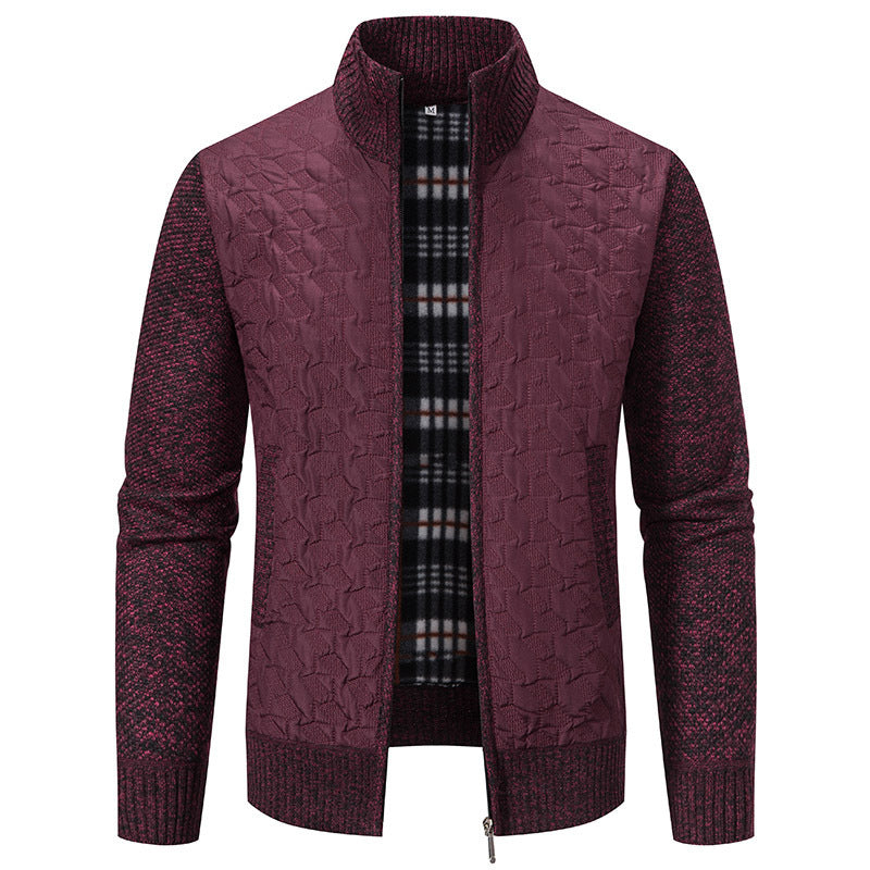 Trendy Long Sleeve Slim Fit Jackets with Stand Collar - Perfect for Autumn/Winter