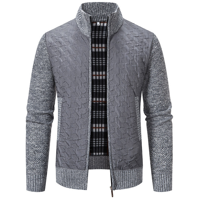 Trendy Long Sleeve Slim Fit Jackets with Stand Collar - Perfect for Autumn/Winter