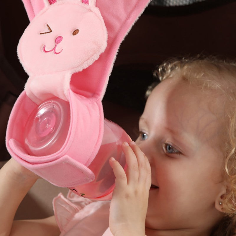 Hands-free baby bottle holder 