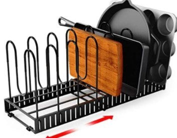 8 Tier Iron Storage Rack Kitchen Organizer