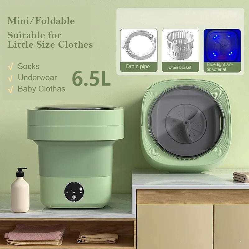 Mini Collapsible Washing Machine Portable