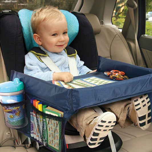 Car mounted waterproof toy table for children