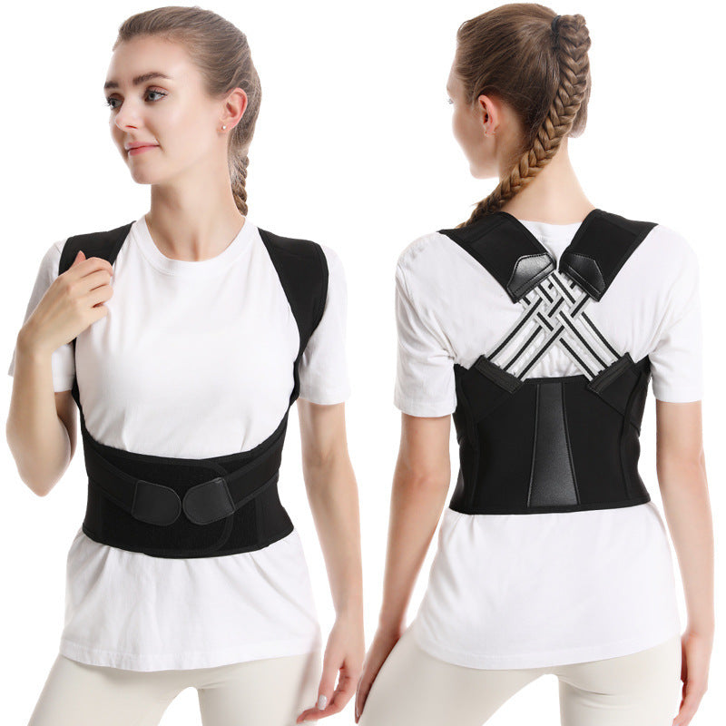 Back support and posture corrector belt