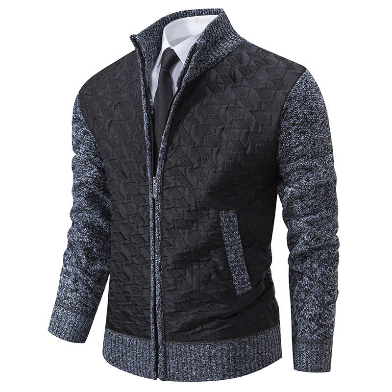 Trendy Long Sleeve Slim Fit Jackets with Stand Collar - Perfect for Autumn/Winter