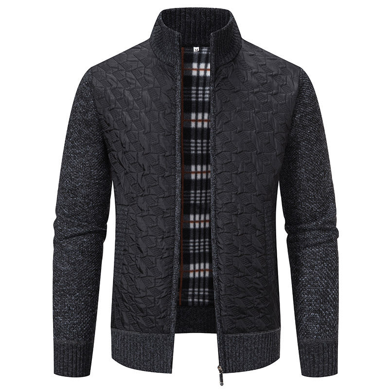 Trendy Long Sleeve Slim Fit Jackets with Stand Collar - Perfect for Autumn/Winter