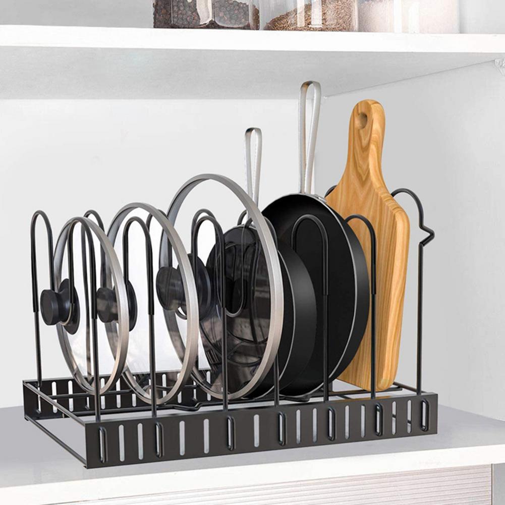 8 Tier Iron Storage Rack Kitchen Organizer