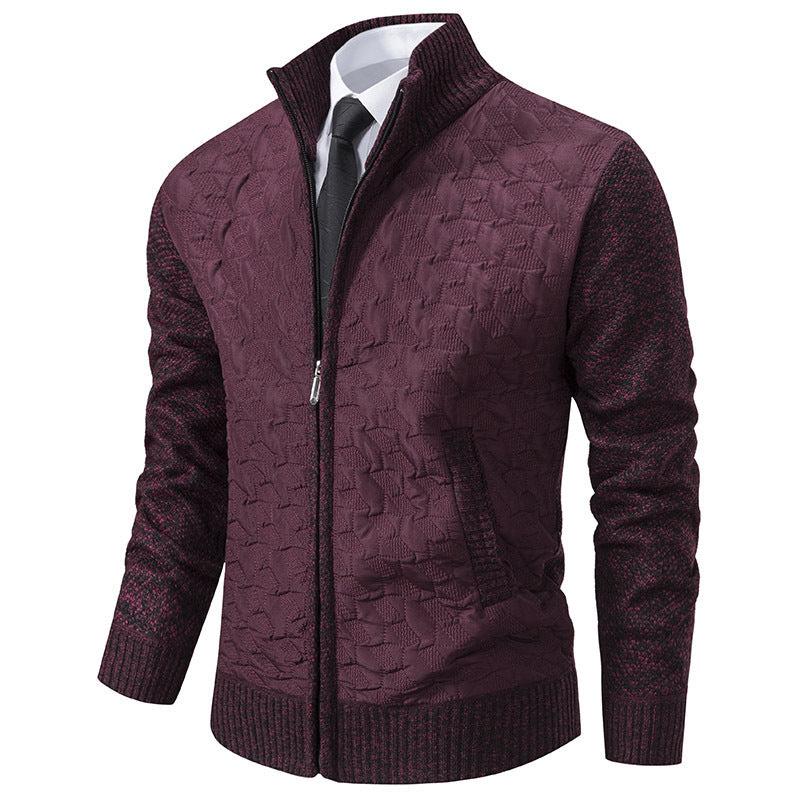 Trendy Long Sleeve Slim Fit Jackets with Stand Collar - Perfect for Autumn/Winter