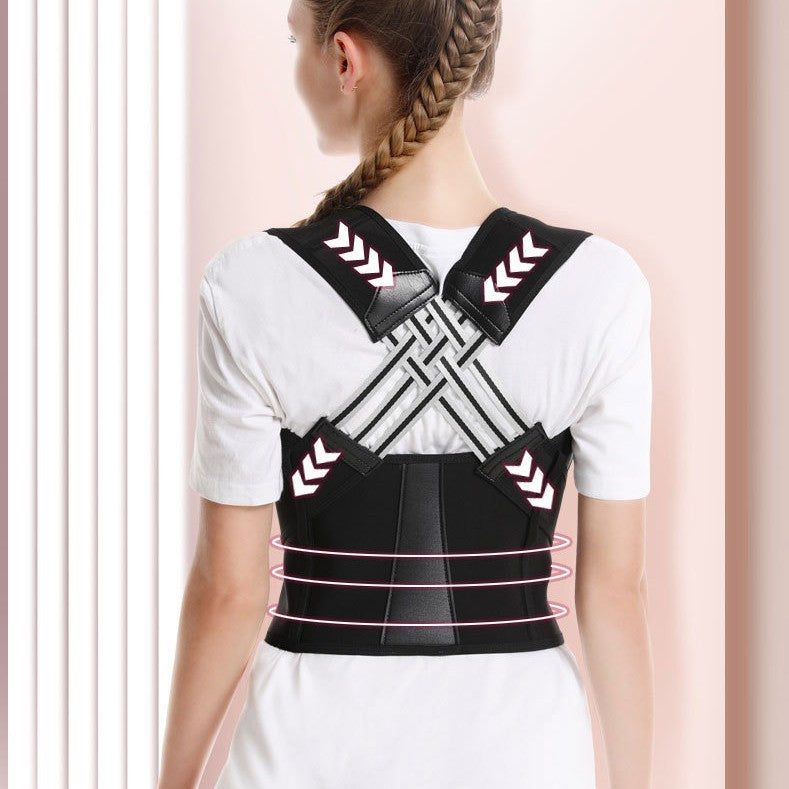 Back support and posture corrector belt