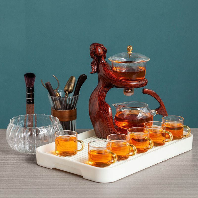 Maid Semi-automatic tea service Tea making Kung-Fu teapot 