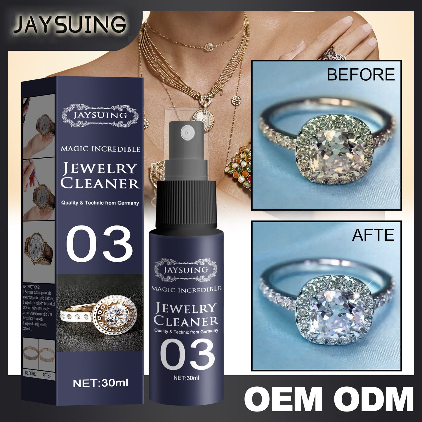 Jewelry cleaner 