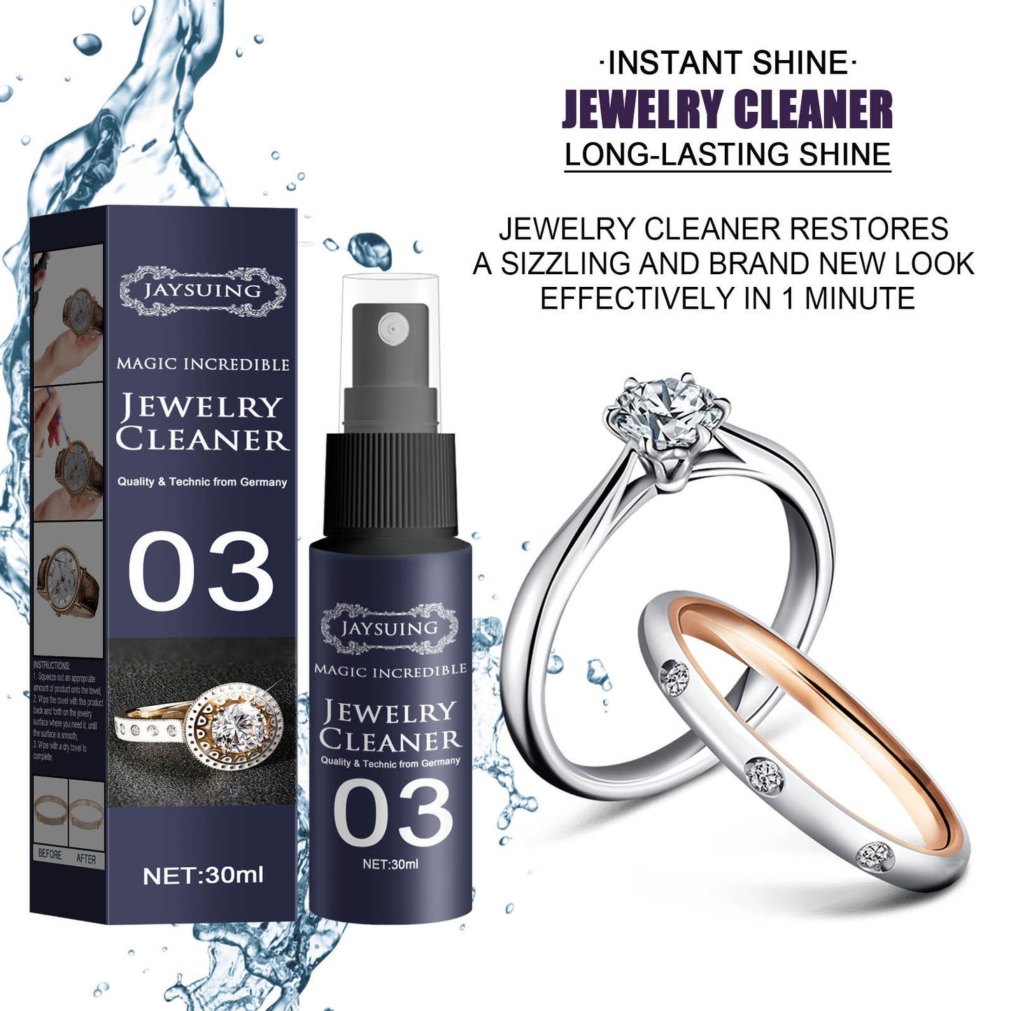 Jewelry cleaner 