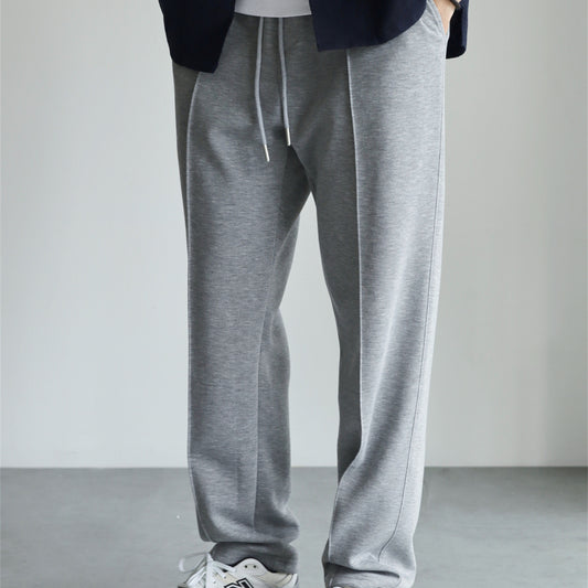 Simple Drawstring Loose Kausal Sweatpants 