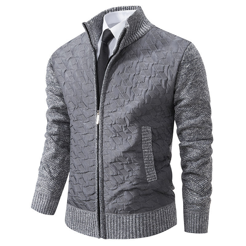 Trendy Long Sleeve Slim Fit Jackets with Stand Collar - Perfect for Autumn/Winter