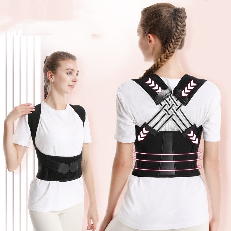 Back support and posture corrector belt