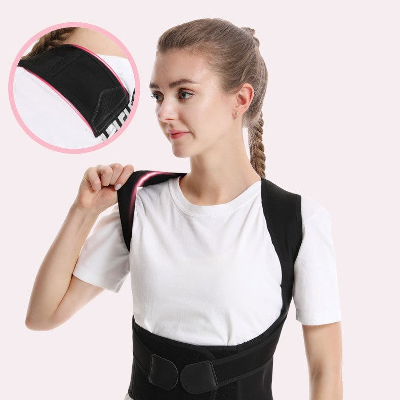 Back support and posture corrector belt