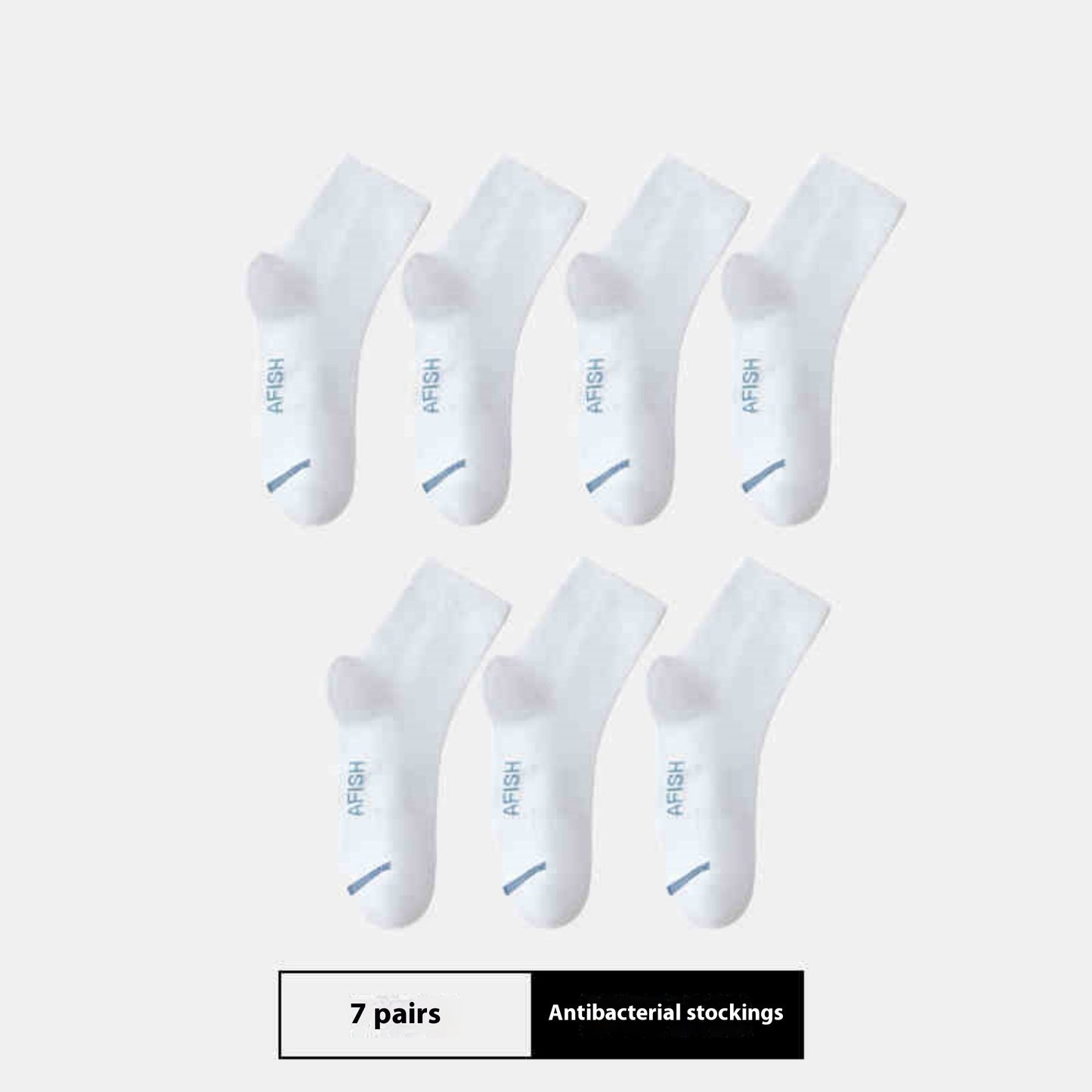 Short breathable socks for men